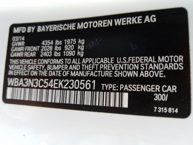2014 BMW 428 I WBA3N3C54EK230561