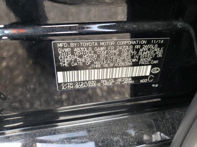 2015 LEXUS GS 350 JTHBE1BL8FA005388