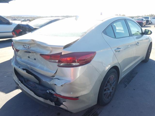 2017 HYUNDAI ELANTRA 5NPD74LF4HH182224