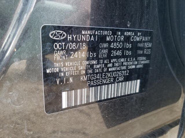 2019 GENESIS G70 PRESTI KMTG34LE2KU026312