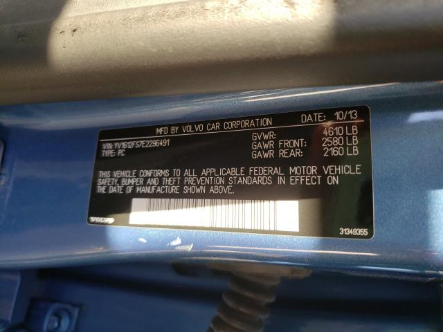 2014 VOLVO S60 T5 YV1612FS7E2296491