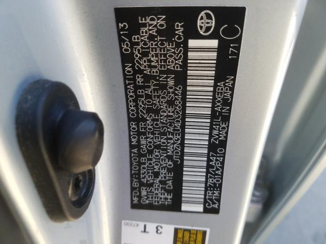 2013 TOYOTA PRIUS V JTDZN3EU4D3268446