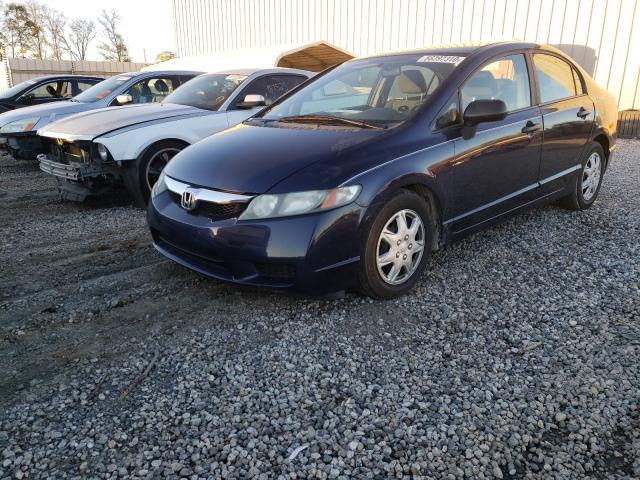2010 HONDA CIVIC VP 19XFA1F30AE051893