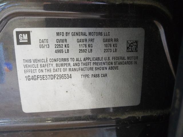2013 BUICK LACROSSE P 1G4GF5E37DF296534