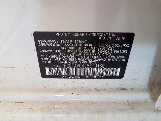 2018 SUBARU CROSSTREK JF2GTAMC4J8310480