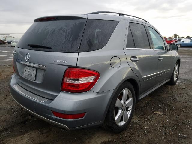 2011 MERCEDES-BENZ ML 350 BLU 4JGBB2FB4BA628370