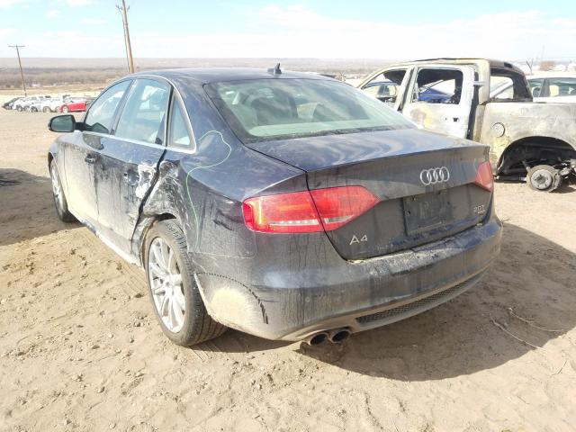 2012 AUDI A4 PRESTIG WAUKFAFL1CN003136