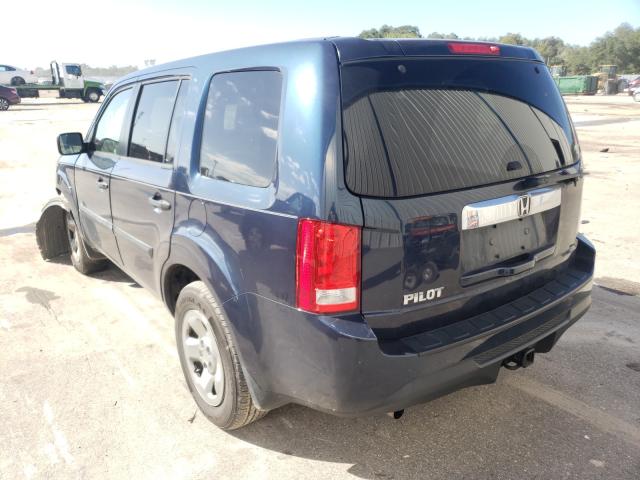 2012 HONDA PILOT LX 5FNYF3H25CB028987