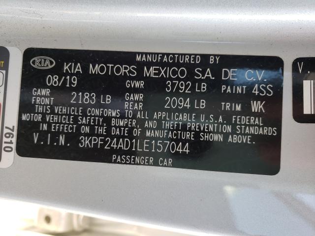 2020 KIA FORTE FE 3KPF24AD1LE157044