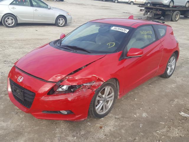 2012 HONDA CR-Z EX JHMZF1D62CS001829