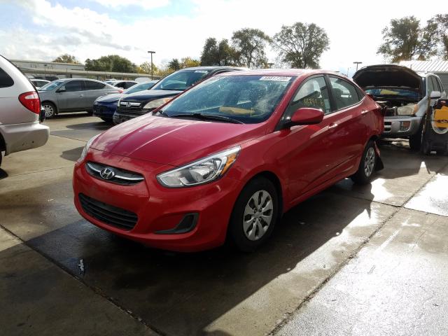 2016 HYUNDAI ACCENT SE KMHCT4AEXGU067354