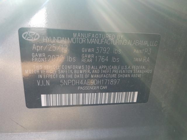 2013 HYUNDAI ELANTRA GL 5NPDH4AE9DH171897