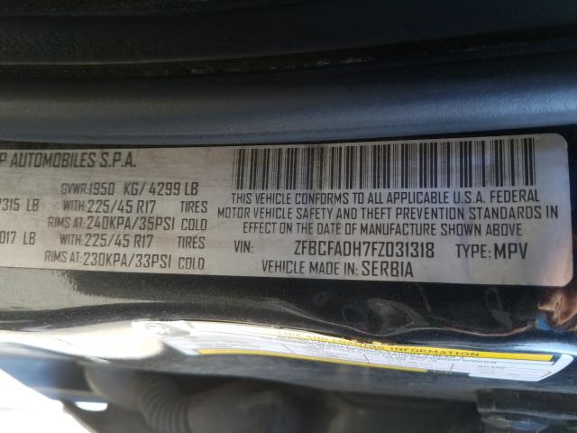 2015 FIAT 500L TREKK ZFBCFADH7FZ031318