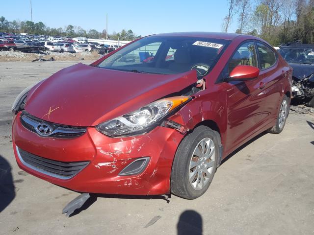 2013 HYUNDAI ELANTRA GL KMHDH4AE1DU487361