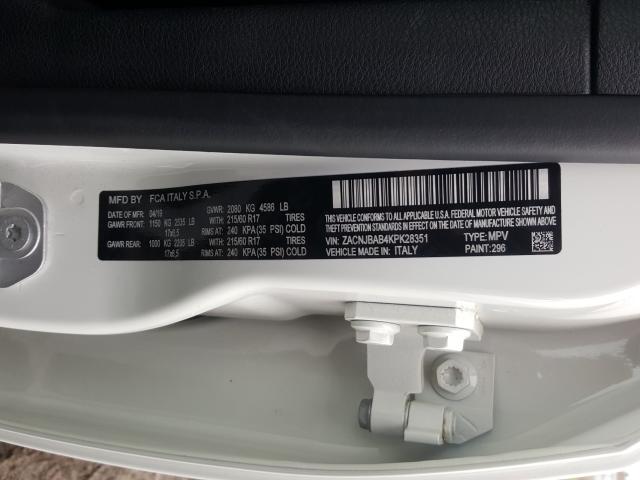 2019 JEEP RENEGADE S ZACNJBAB4KPK28351