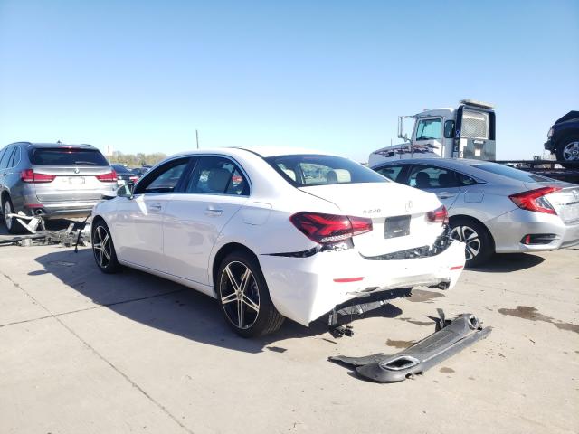 2020 MERCEDES-BENZ A 220 W1K3G4EB2LJ223316