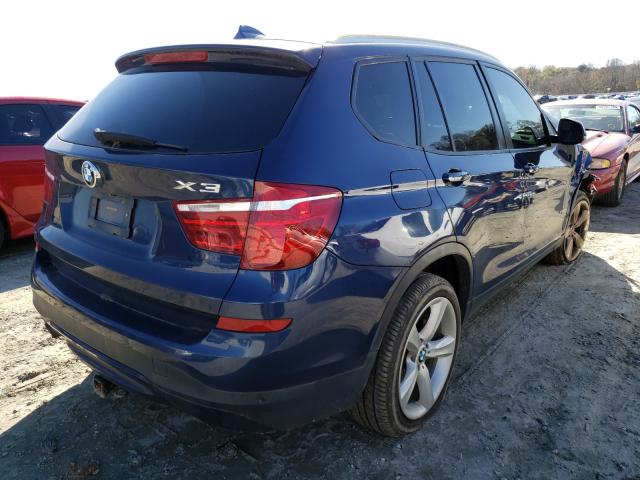 2017 BMW X3 XDRIVE2 5UXWX9C54H0D97243