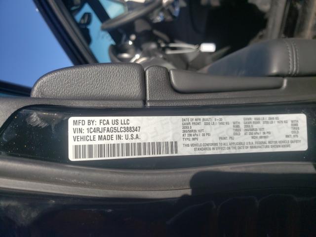 2020 JEEP GRAND CHER 1C4RJFAG5LC388347