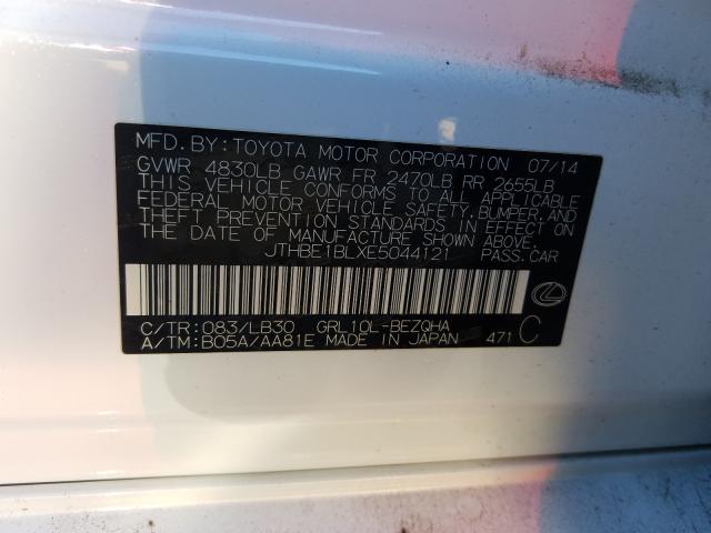 2014 LEXUS GS 350 JTHBE1BLXE5044121