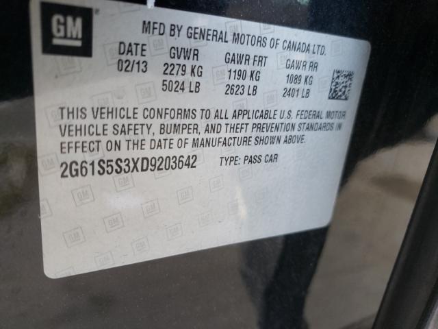 2013 CADILLAC XTS PREMIU 2G61S5S3XD9203642