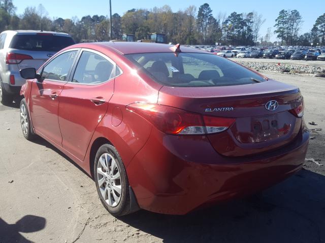 2013 HYUNDAI ELANTRA GL KMHDH4AE1DU487361