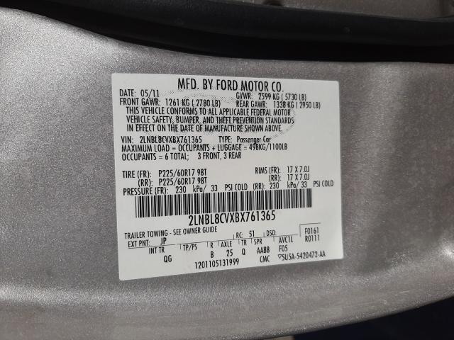 2011 LINCOLN TOWN CAR S 2LNBL8CVXBX761365