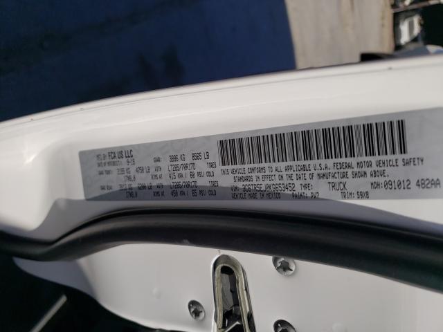2019 RAM 2500 3C6TR5EJ0KG653452