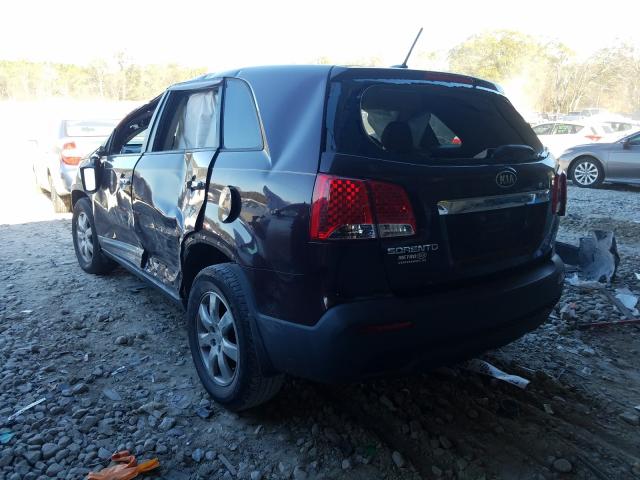 2011 KIA SORENTO BA 5XYKT3A11BG081855