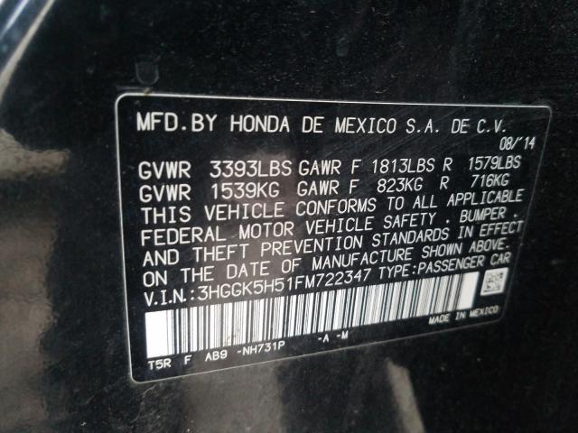 2015 HONDA FIT LX 3HGGK5H51FM722347