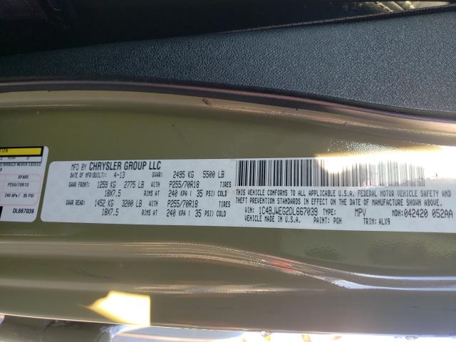 2013 JEEP WRANGLER U 1C4BJWEG2DL667039