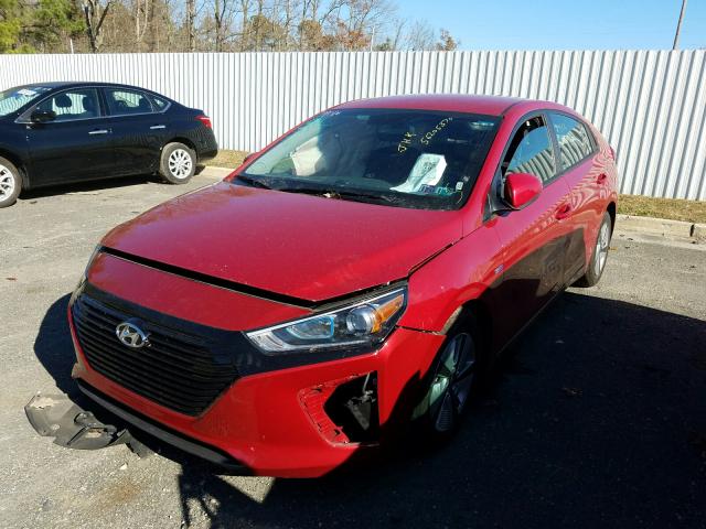 2019 HYUNDAI IONIQ BLUE KMHC65LC2KU167014