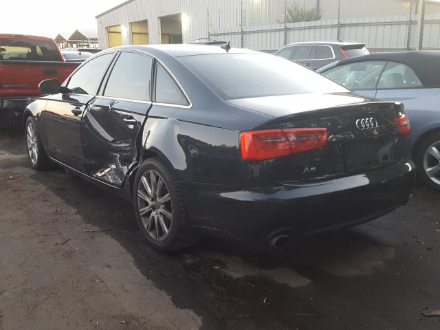 2013 AUDI A6 PREMIUM WAUDFAFC0DN011934
