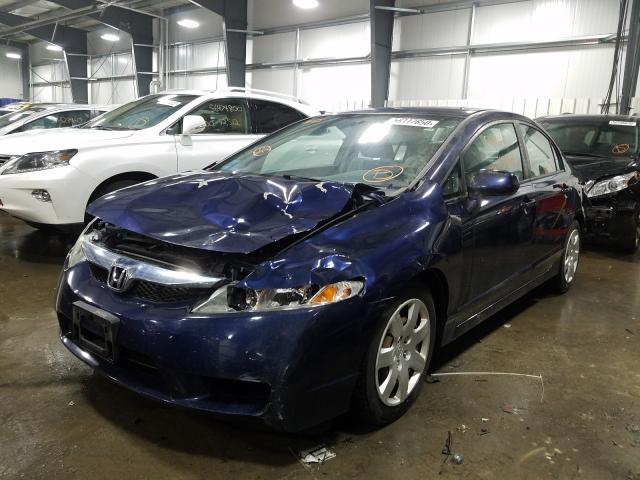 2010 HONDA CIVIC LX 19XFA1F54AE075034