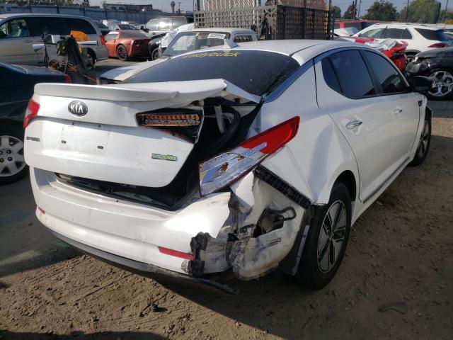 2013 KIA OPTIMA HYB KNAGM4AD2D5038900