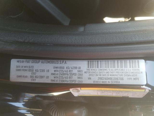 2014 FIAT 500L TREKK ZFBCFADH9EZ016706