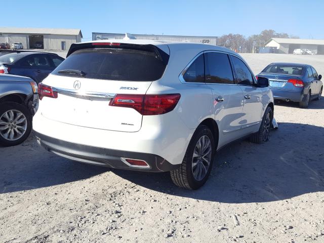 2016 ACURA MDX TECHNO 5FRYD4H4XGB048038