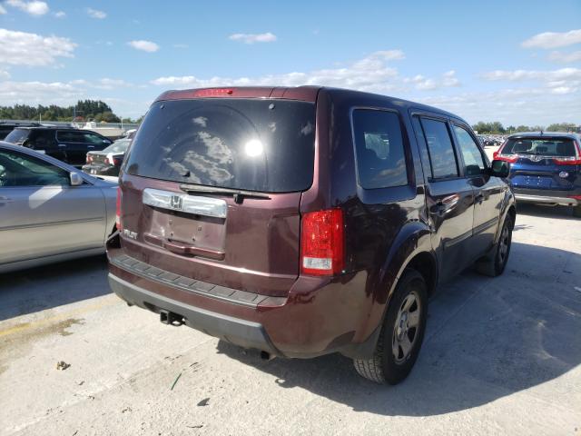 2010 HONDA PILOT LX 5FNYF3H28AB001683