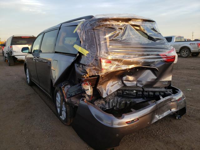 2017 TOYOTA SIENNA XLE 5TDDZ3DC4HS149923