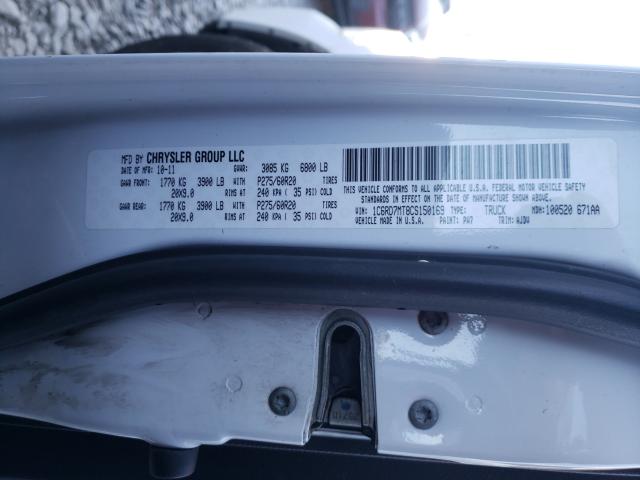 2012 DODGE RAM 1500 S 1C6RD7MT8CS150169