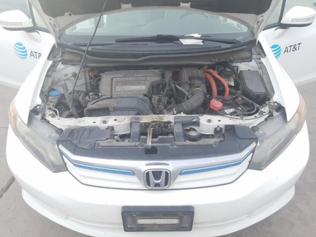 2012 HONDA CIVIC HYBR JHMFB4F24CS000840