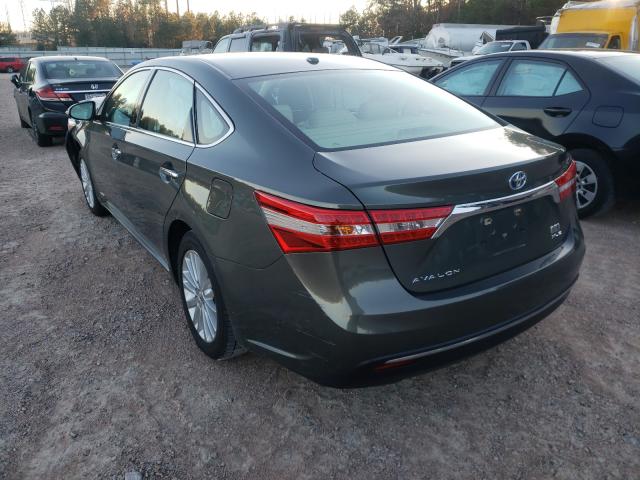 2014 TOYOTA AVALON HYB 4T1BD1EB0EU030804