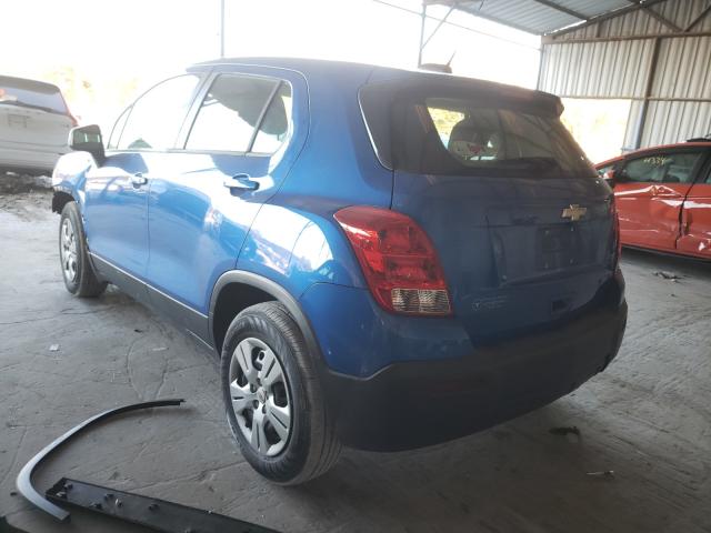 2016 CHEVROLET TRAX LS KL7CJKSB1GB716499