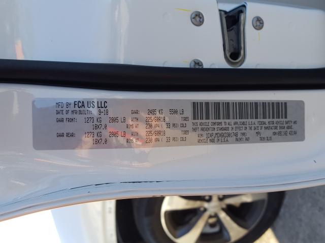 2019 JEEP GRAND CHER 1C4PJMDX6KD301748