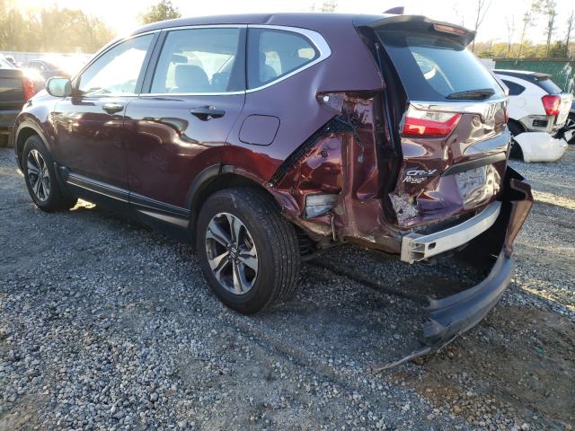 2017 HONDA CR-V LX 7FARW5H36HE011068