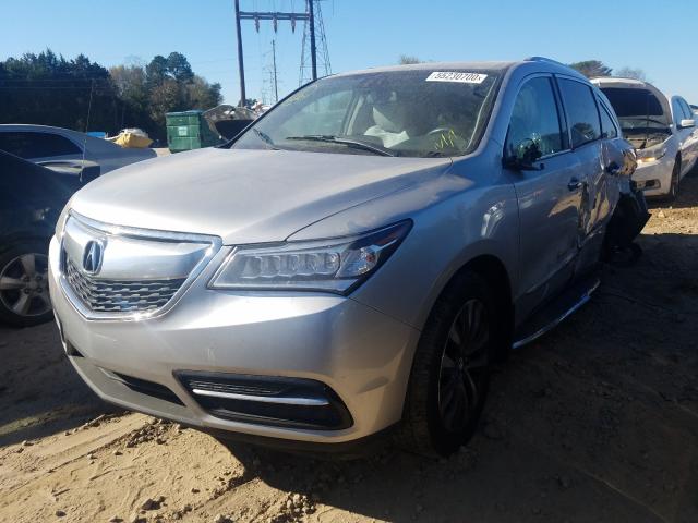 2015 ACURA MDX TECHNO 5FRYD3H41FB003871