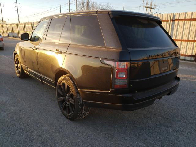 2015 LAND ROVER RANGE ROVE SALGS2VF4FA209500