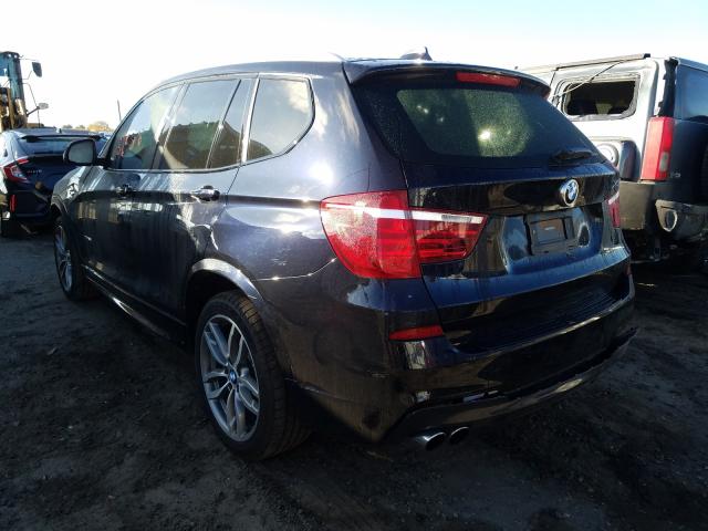 2017 BMW X3 XDRIVE2 5UXWX9C35H0T23423