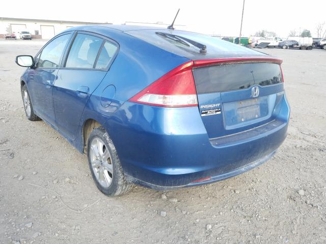 2010 HONDA INSIGHT EX JHMZE2H74AS024487