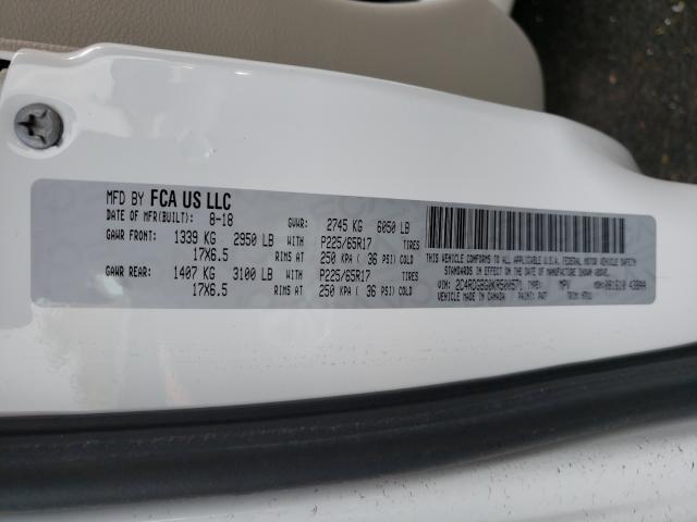 2019 DODGE GRAND CARA 2C4RDGBG0KR500571