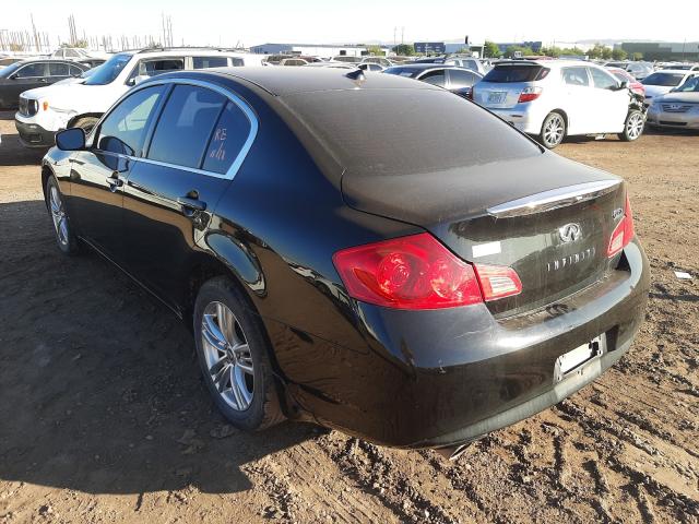 2011 INFINITI G25 JN1DV6AR3BM652452